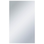 vidaXL Oglindă cu LED de perete de baie, 60 x 100 cm vidaXL Oglindă cu LED de perete de baie, 60 x 100 cm