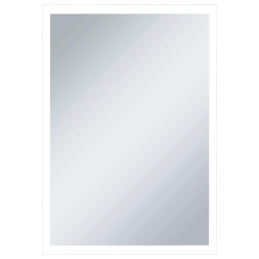 vidaXL Oglindă cu LED de perete de baie, 60 x 80 cm