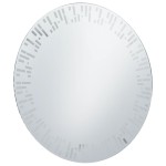 vidaXL Oglindă cu LED de baie, 80 cm vidaXL Oglindă cu LED de baie, 80 cm