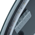 vidaXL Oglindă cu LED de baie, 70 cm vidaXL Oglindă cu LED de baie, 70 cm