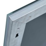 vidaXL Oglindă cu LED de perete pentru baie, 60 x 50 cm vidaXL Oglindă cu LED de perete pentru baie, 60 x 50 cm