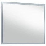 vidaXL Oglindă cu LED de perete pentru baie, 80 x 60 cm vidaXL Oglindă cu LED de perete pentru baie, 80 x 60 cm