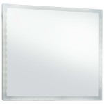 vidaXL Oglindă cu LED de perete pentru baie, 80 x 60 cm vidaXL Oglindă cu LED de perete pentru baie, 80 x 60 cm