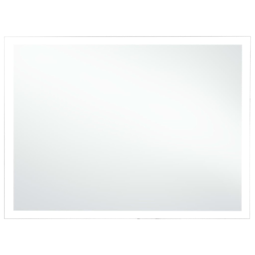 vidaXL Oglindă cu LED pentru perete de baie, 100 x 60 cm