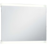 vidaXL Oglindă cu LED de perete de baie, cu senzor tactil, 80 x 60 cm vidaXL Oglindă cu LED de perete de baie, cu senzor tactil, 80 x 60 cm