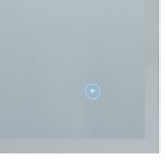 vidaXL Oglindă cu LED de perete de baie, cu senzor tactil, 80 x 60 cm vidaXL Oglindă cu LED de perete de baie, cu senzor tactil, 80 x 60 cm