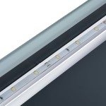 vidaXL Oglindă cu LED de baie cu senzor tactil și afișaj oră, 80x60 cm vidaXL Oglindă cu LED de baie cu senzor tactil și afișaj oră, 80x60 cm