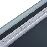 vidaXL Oglindă cu LED de perete de baie, cu senzor tactil, 100x60 cm vidaXL Oglindă cu LED de perete de baie, cu senzor tactil, 100x60 cm
