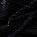 Fusta de copii cu talie tip leopard, negru, 116