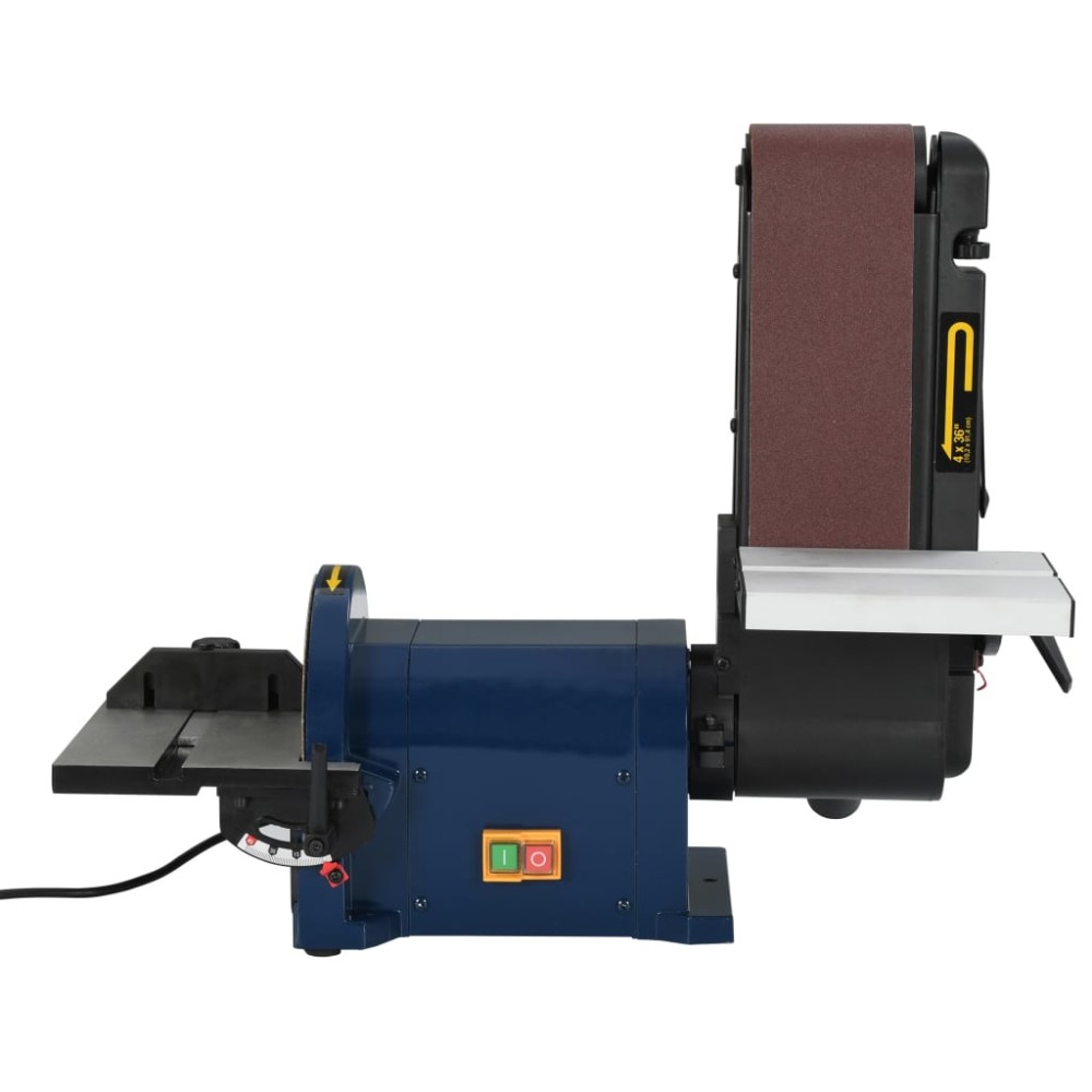 vidaXL Mașină de șlefuit electrică cu disc și bandă 500 W 200 mm