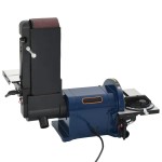 vidaXL Mașină de șlefuit electrică cu disc și bandă 500 W 200 mm vidaXL Mașină de șlefuit electrică cu disc și bandă 500 W 200 mm