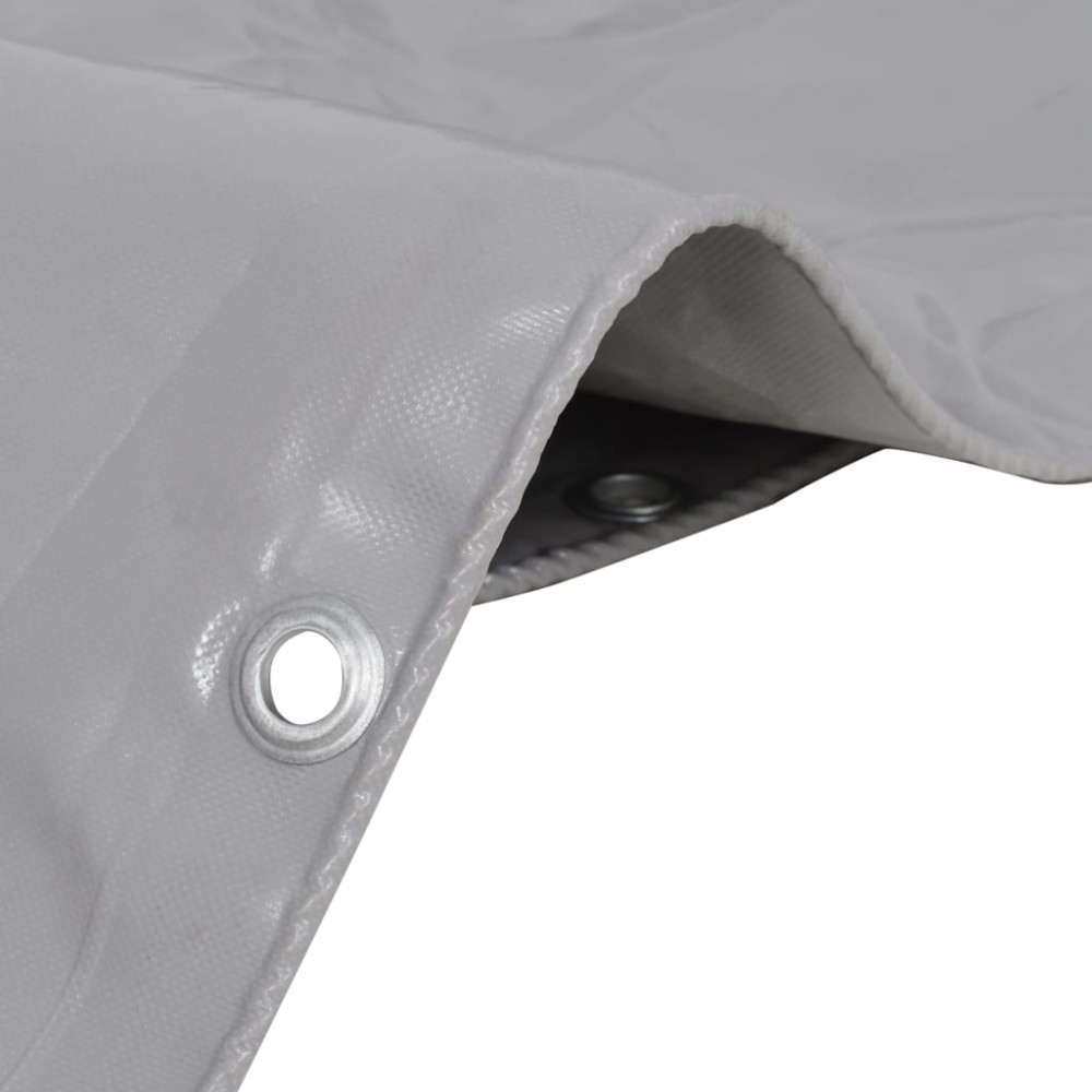 vidaXL Prelată, gri, 2,5 x 3,5 m, 650 g/m²
