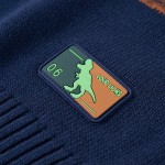 Pulover pentru copii tricotat, multicolor, 92