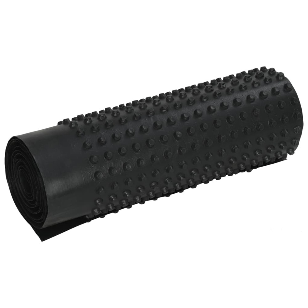 vidaXL Membrană de drenaj cu crampoane, 0,5 x 20 m, HDPE, 400 g/m²