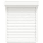 vidaXL Oblon rulant, alb, 80 x 100 cm, aluminiu vidaXL Oblon rulant, alb, 80 x 100 cm, aluminiu