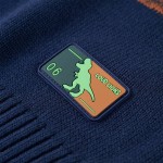 Pulover pentru copii tricotat, multicolor, 128