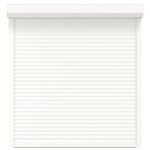vidaXL Oblon rulant, alb, 130 x 140 cm, aluminiu vidaXL Oblon rulant, alb, 130 x 140 cm, aluminiu