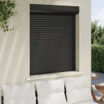 vidaXL Oblon rulant, antracit, 100 x 120 cm, aluminiu vidaXL Oblon rulant, antracit, 100 x 120 cm, aluminiu