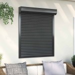vidaXL Oblon rulant, antracit, 100 x 130 cm, aluminiu vidaXL Oblon rulant, antracit, 100 x 130 cm, aluminiu