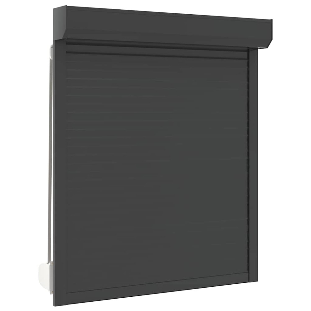 vidaXL Oblon rulant, antracit, 110 x 130 cm, aluminiu