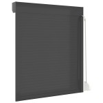 vidaXL Oblon rulant, antracit, 110 x 130 cm, aluminiu vidaXL Oblon rulant, antracit, 110 x 130 cm, aluminiu