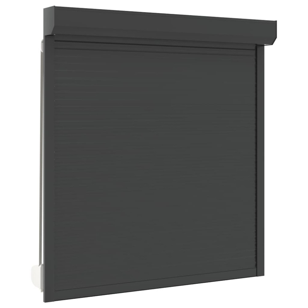 vidaXL Oblon rulant, antracit, 140 x 150 cm, aluminiu