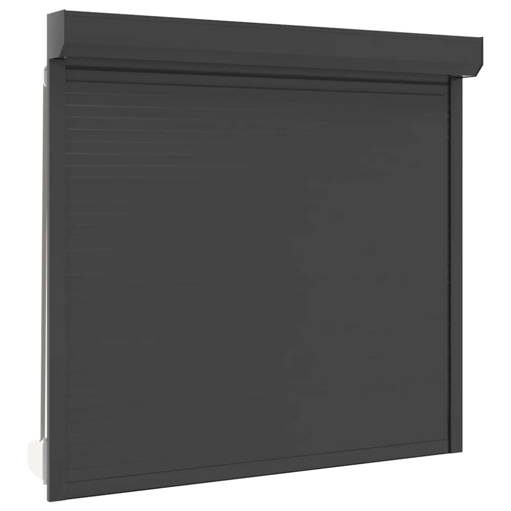 vidaXL Oblon rulant, antracit, 160 x 150 cm, aluminiu