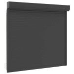 vidaXL Oblon rulant, antracit, 160 x 150 cm, aluminiu vidaXL Oblon rulant, antracit, 160 x 150 cm, aluminiu