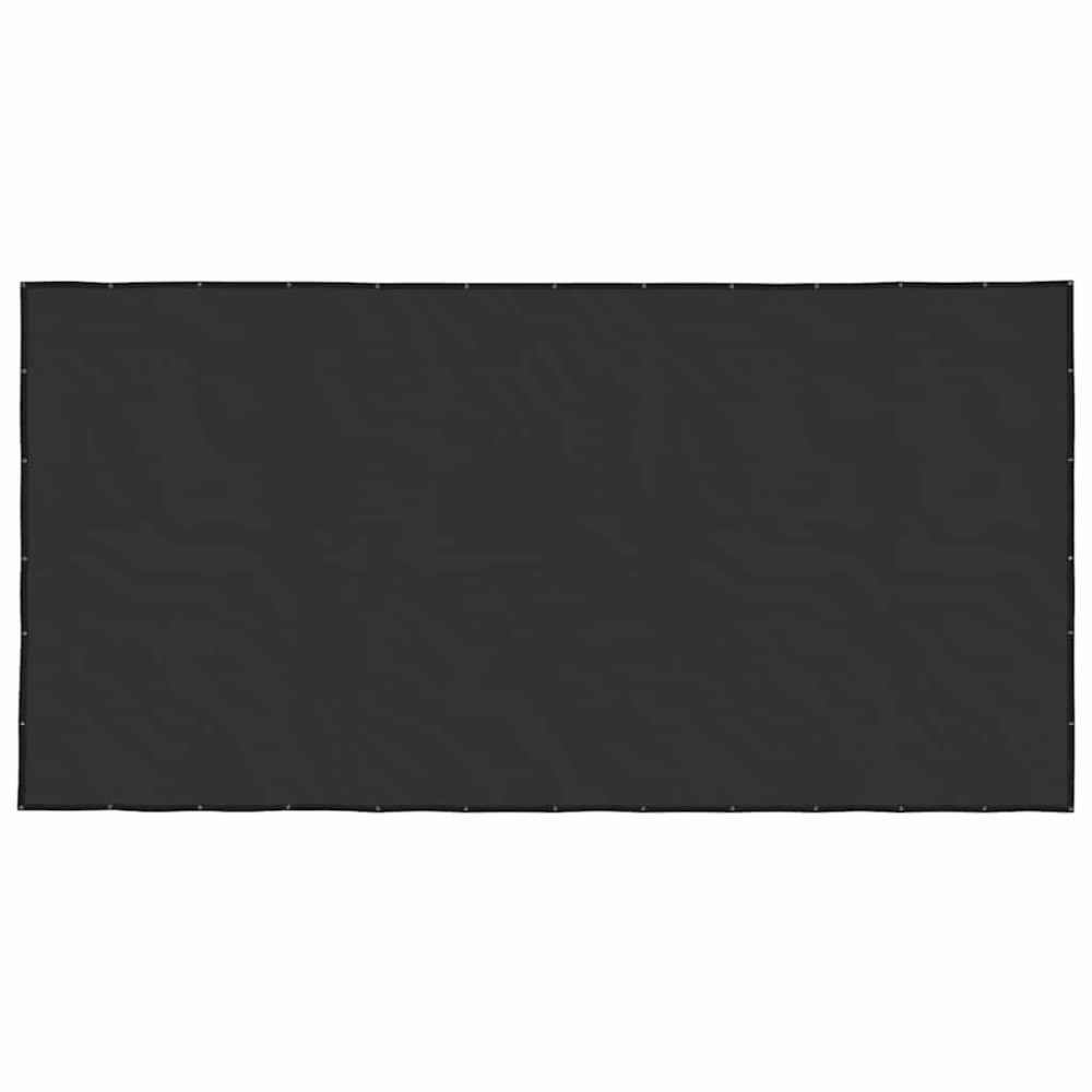 vidaXL Plasă de container, negru, 3 x 6 m, HDPE