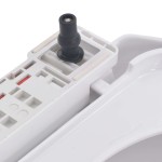 vidaXL Capac WC cu închidere silențioasă, eliberare rapidă, alb