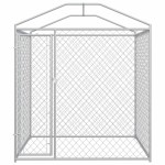 vidaXL Padoc de exterior cu prelată pentru câini, 193x193x225 cm vidaXL Padoc de exterior cu prelată pentru câini, 193x193x225 cm