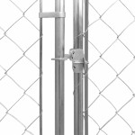 vidaXL Padoc de exterior cu prelată pentru câini, 193x193x225 cm vidaXL Padoc de exterior cu prelată pentru câini, 193x193x225 cm