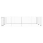 vidaXL Padoc pentru câini de exterior, 760x760x185 cm, oțel galvanizat vidaXL Padoc pentru câini de exterior, 760x760x185 cm, oțel galvanizat