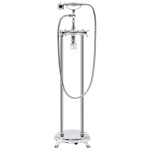 vidaXL Robinet de cadă independent argintiu oțel 99,5 cm inoxidabil vidaXL Robinet de cadă independent argintiu oțel 99,5 cm inoxidabil