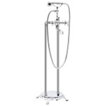 vidaXL Robinet de cadă independent argintiu oțel 99,5 cm inoxidabil vidaXL Robinet de cadă independent argintiu oțel 99,5 cm inoxidabil