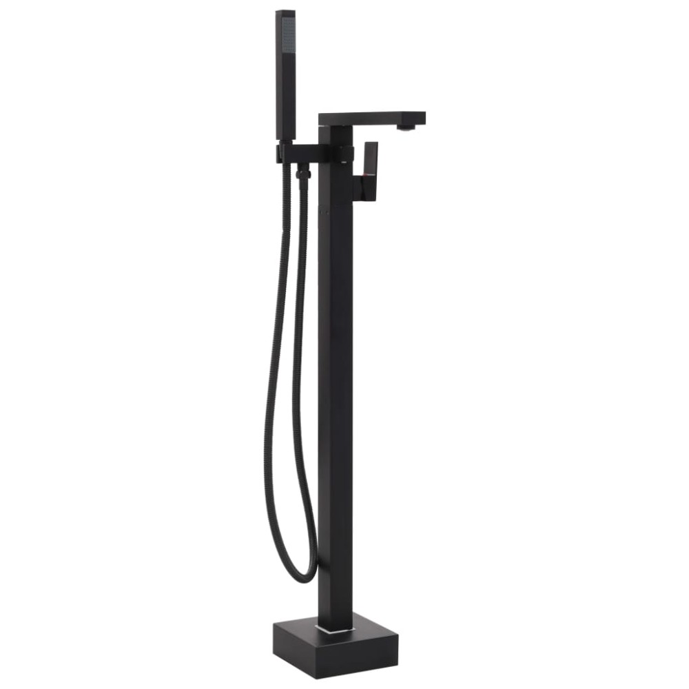 vidaXL Robinet de cadă independent, negru, 90 cm, oțel inoxidabil