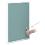 vidaXL Trapă de acces din gips-carton, cadru de aluminiu, 300 x 600 mm vidaXL Trapă de acces din gips-carton, cadru de aluminiu, 300 x 600 mm
