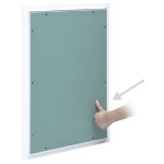 vidaXL Trapă de acces din gips-carton, cadru de aluminiu, 400 x 600 mm vidaXL Trapă de acces din gips-carton, cadru de aluminiu, 400 x 600 mm