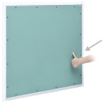 vidaXL Trapă de acces din gips-carton, cadru de aluminiu, 500 x 500 mm vidaXL Trapă de acces din gips-carton, cadru de aluminiu, 500 x 500 mm
