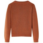 Cardigan tricotat pentru copii, coniac, 104