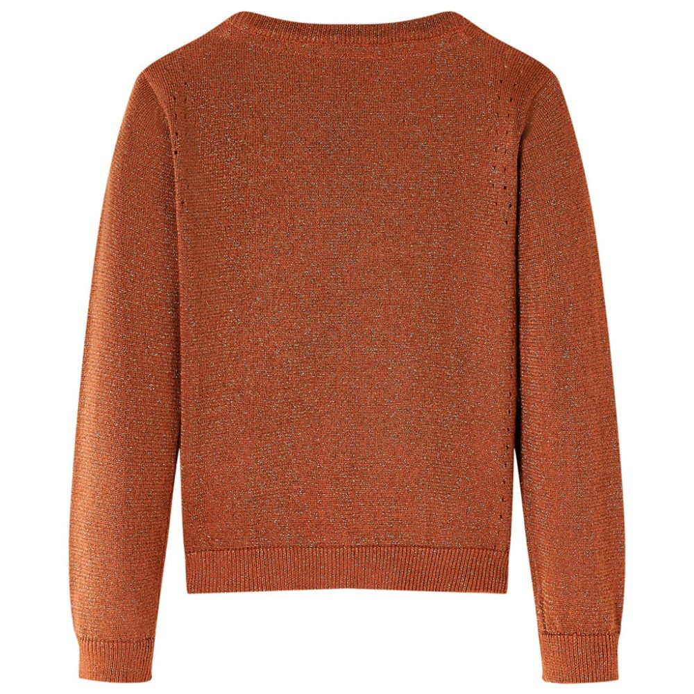 Cardigan tricotat pentru copii, coniac, 116