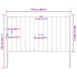 vidaXL Panou de gard cu stâlpi, oțel vopsit în câmp electrostatic, 1,81x1 m, alb vidaXL Panou de gard cu stâlpi, oțel vopsit în câmp electrostatic, 1,81x1 m, alb