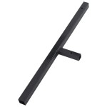 vidaXL Burghiu de pământ cu mâner, negru, 250 mm, oțel vidaXL Burghiu de pământ cu mâner, negru, 250 mm, oțel