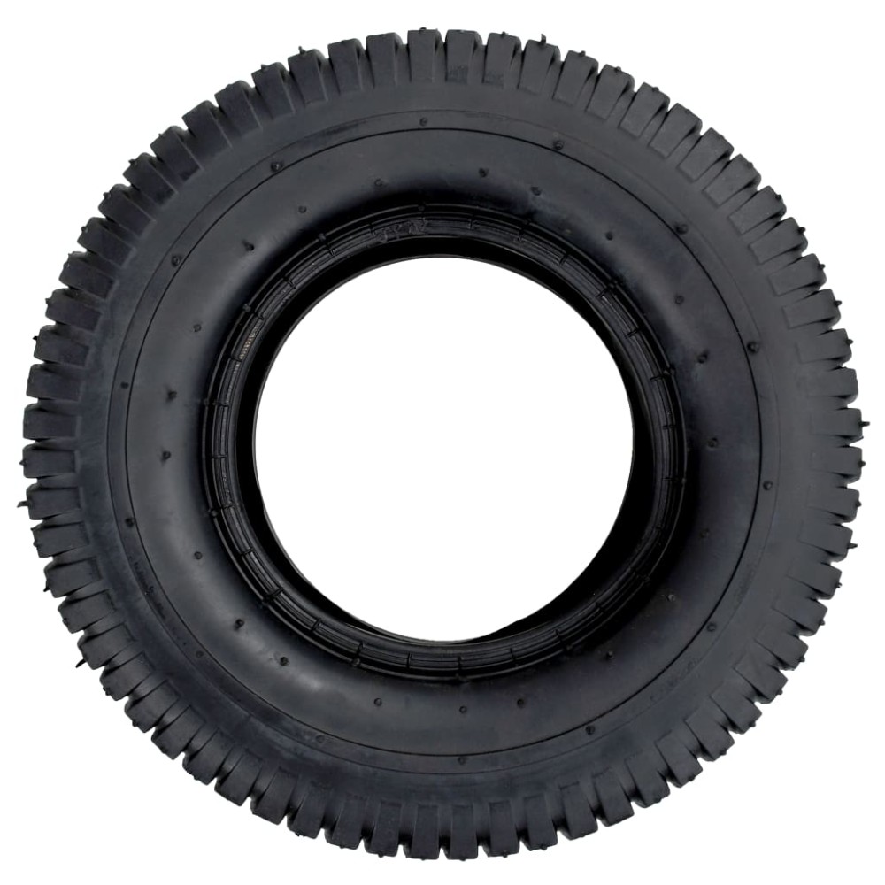 vidaXL Anvelopă roabă, 13 x 5.00-6 4PR, cauciuc