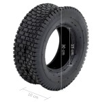 vidaXL Anvelope roabă, 2 buc., 13 x 5.00-6 4PR, cauciuc vidaXL Anvelope roabă, 2 buc., 13 x 5.00-6 4PR, cauciuc