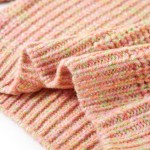 Pulover pentru copii tricotat, roz deschis, 128