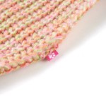 Pulover pentru copii tricotat, roz deschis, 128