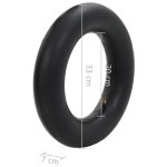 vidaXL Camere roată roabă, 2 buc., 3.50-8/16x4/4.00-8/400x100, cauciuc vidaXL Camere roată roabă, 2 buc., 3.50-8/16x4/4.00-8/400x100, cauciuc