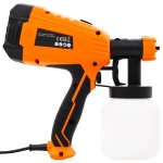 vidaXL Pistol electric de vopsit cu duze în 3 dimensiuni 500 W 800 ml vidaXL Pistol electric de vopsit cu duze în 3 dimensiuni 500 W 800 ml