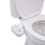vidaXL Accesoriu bideu pentru capac WC, apă rece & caldă, o duză vidaXL Accesoriu bideu pentru capac WC, apă rece & caldă, o duză